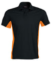 Black/Orange