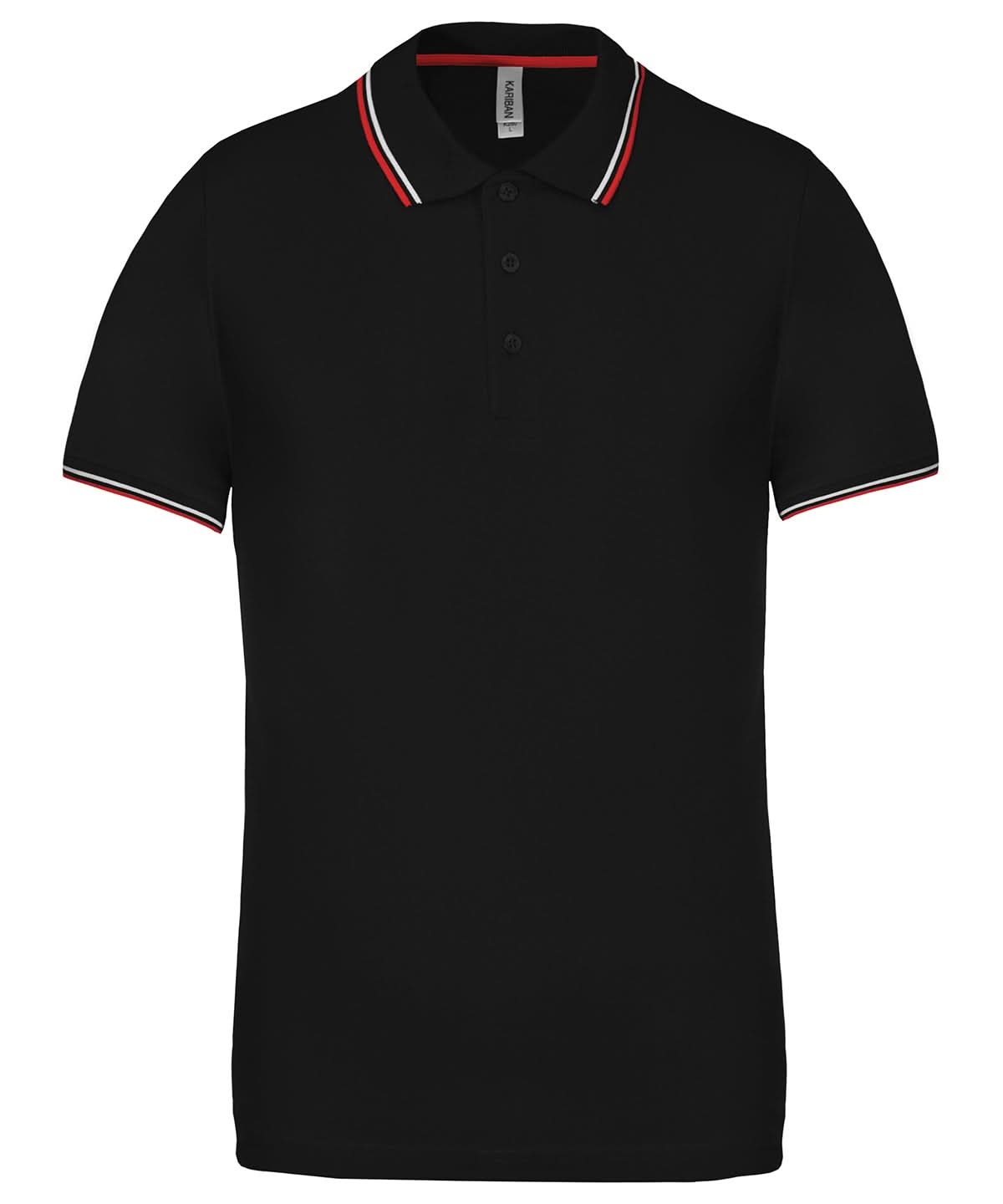 Kariban Short sleeve polo shirt kb250 - Black - Customisable Polos
