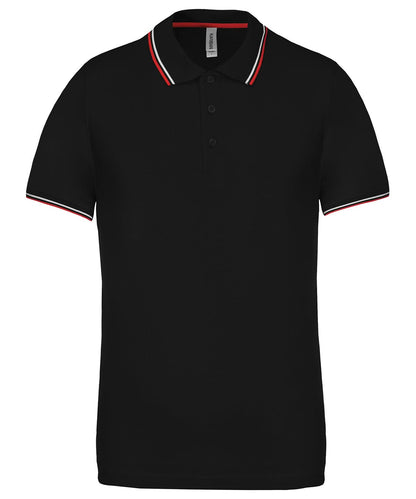 Kariban Short sleeve polo shirt kb250 - Black - Customisable Polos