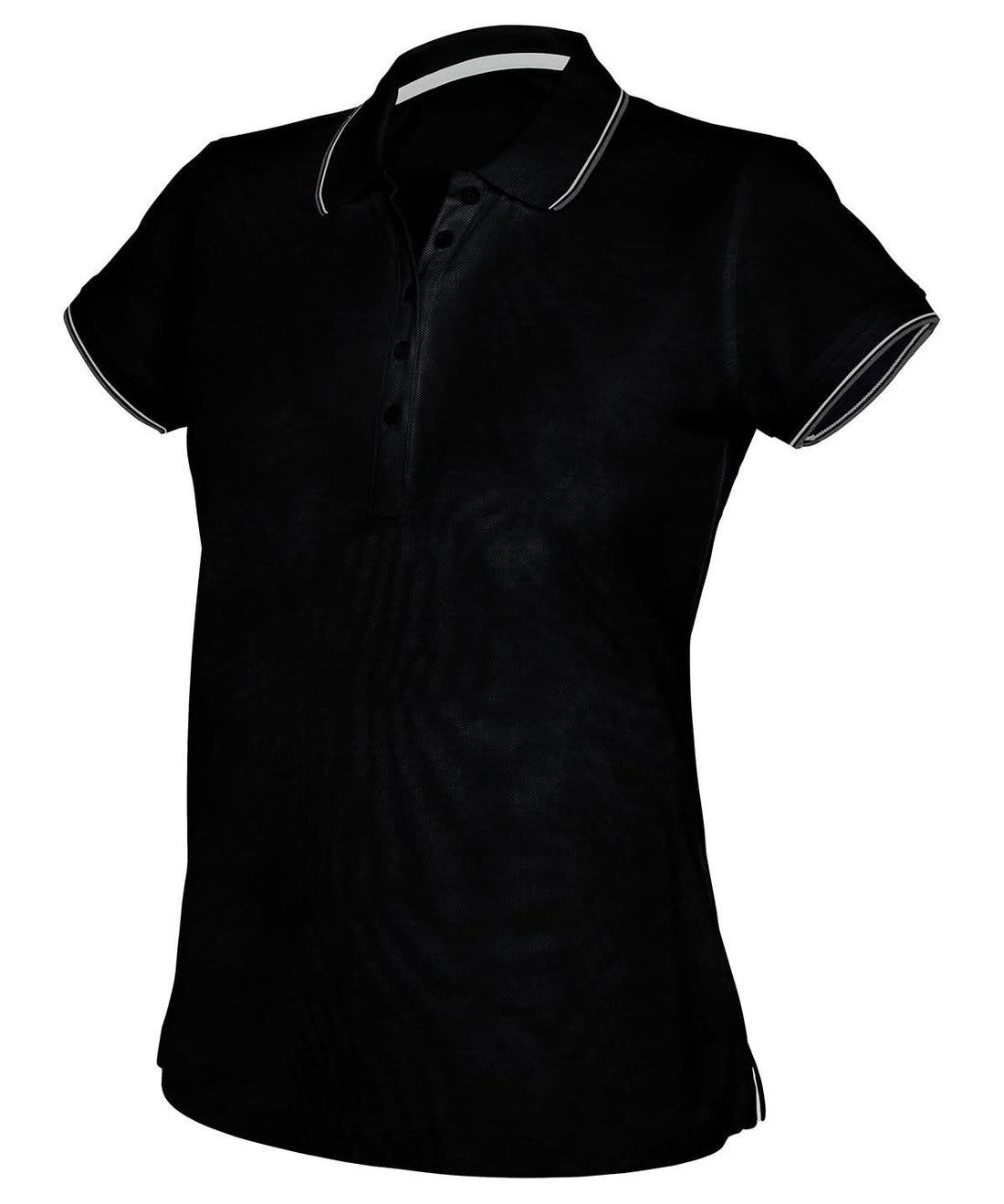 Kariban Womens short sleeve polo shirt KB251 - Black - Customisable Polos