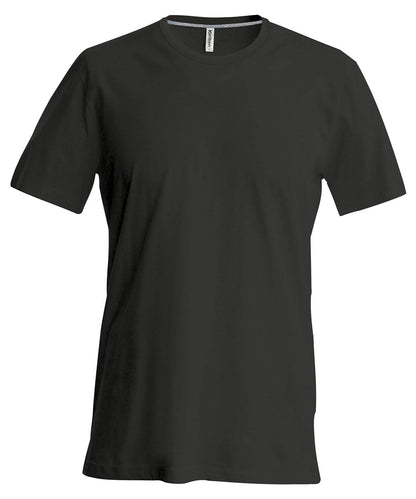 Kariban Short sleeved crew neck T shirt KB356 - Black - Customisable T-Shirts
