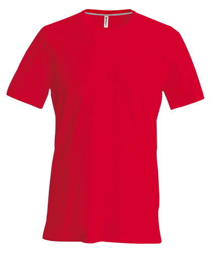 Kariban Short sleeved crew neck T shirt KB356 - Red - Customisable T-Shirts