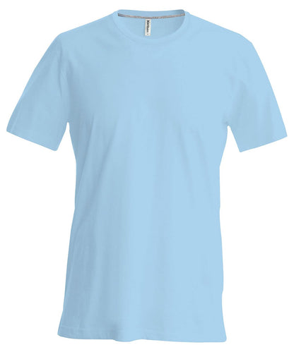 Kariban Short sleeved crew neck T shirt KB356 - Sky Blue - Customisable T-Shirts
