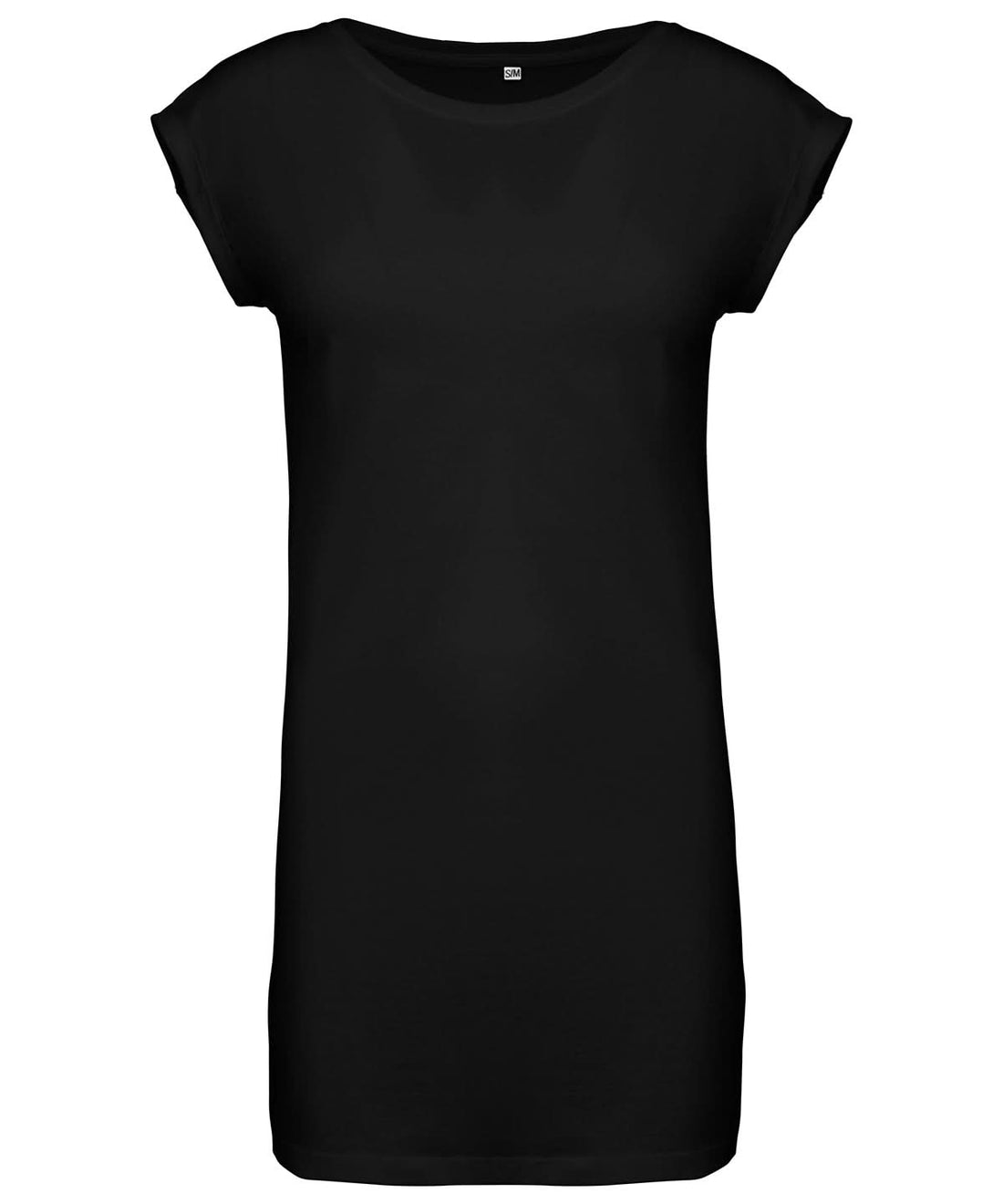 Kariban Ladies long T shirt KB388 - Black - Customisable T-Shirts