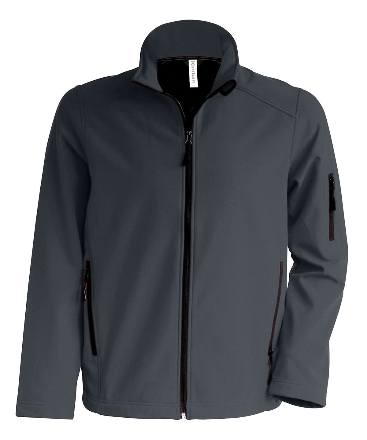 Kariban Softshell jacket KB401 - Titanium - Customisable Softshell Jacket