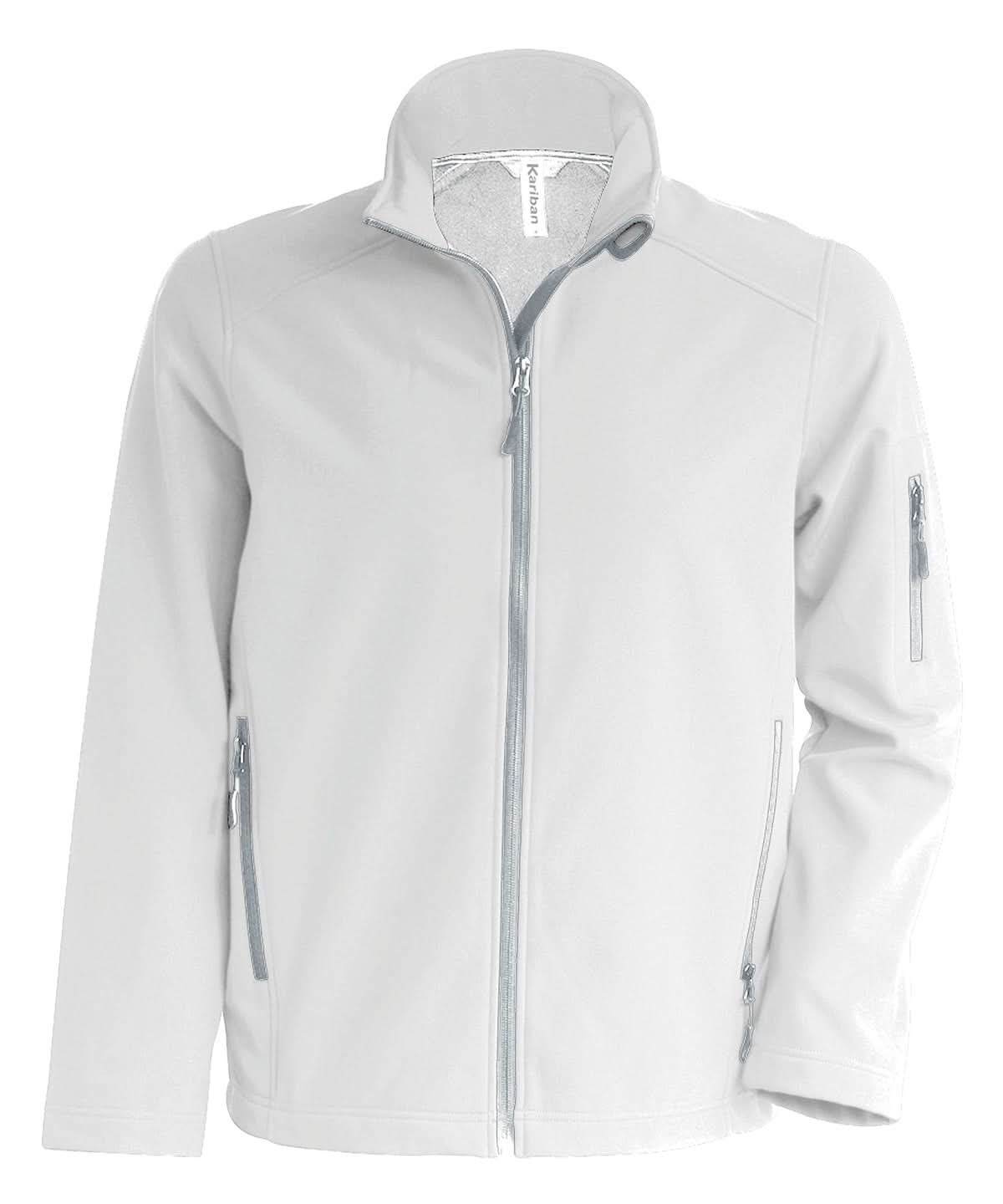 Kariban Softshell jacket KB401 - White - Customisable Softshell Jacket