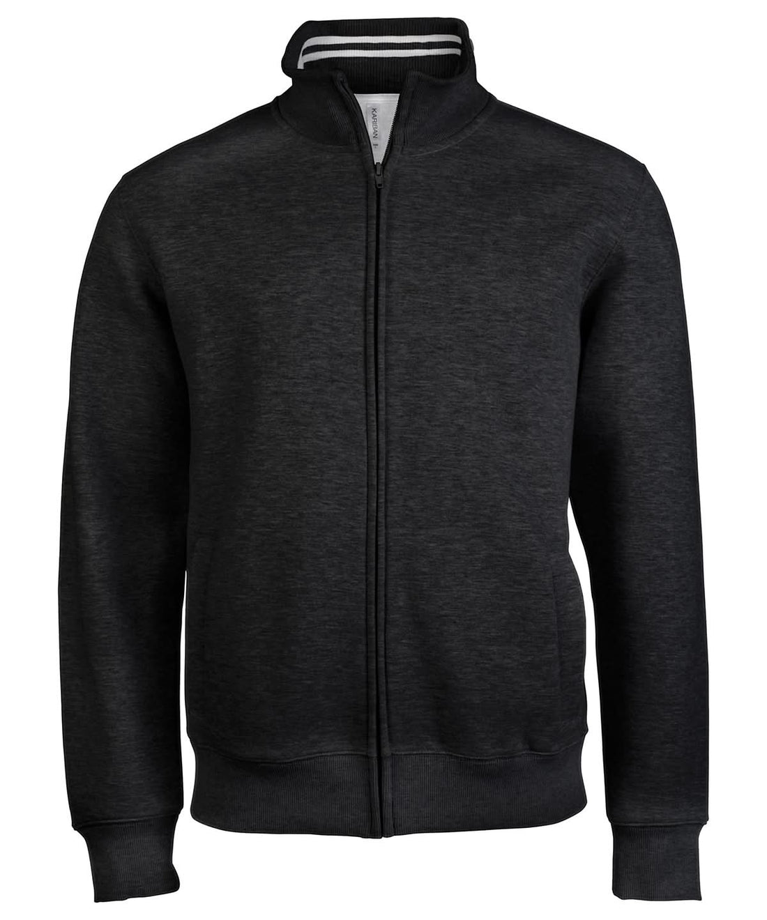 Kariban Mens full zip sweat jacket KB456 - Black - Customisable Jacket