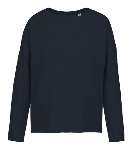 Kariban Ladies oversized sweatshirt KB471 - Navy - Customisable Sweatshirts