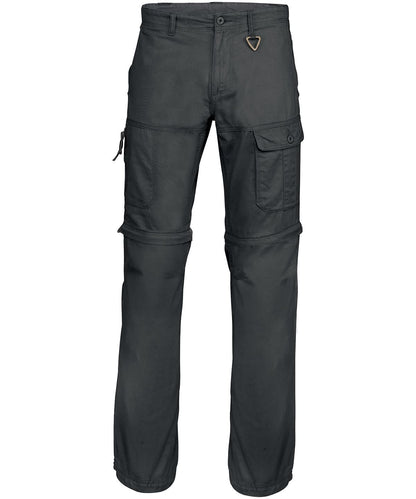 Kariban 2 in 1 multi pocket trousers KB785 - Black - Customisable Trousers