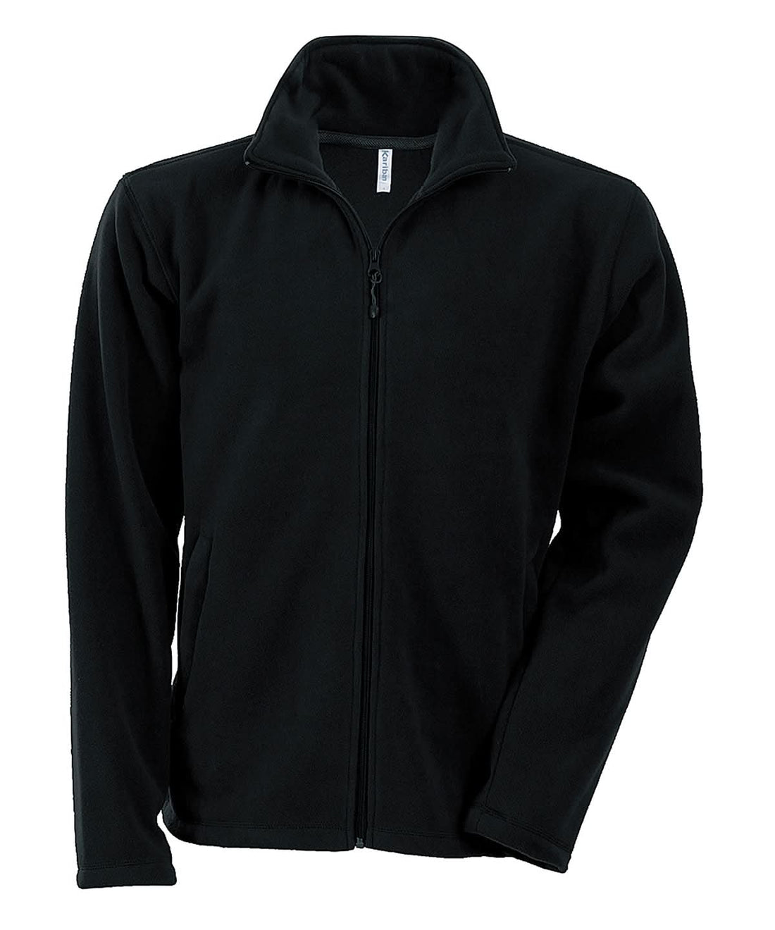Kariban Falco full zip microfleece jacket KB911 - Black - Customisable Jackets