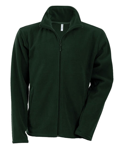 Kariban Falco full zip microfleece jacket KB911 - Forest Green - Customisable Jackets