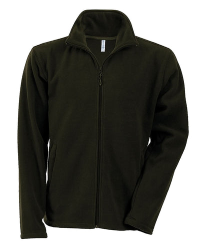 Kariban Falco full zip microfleece jacket KB911 - Olive - Customisable Jackets