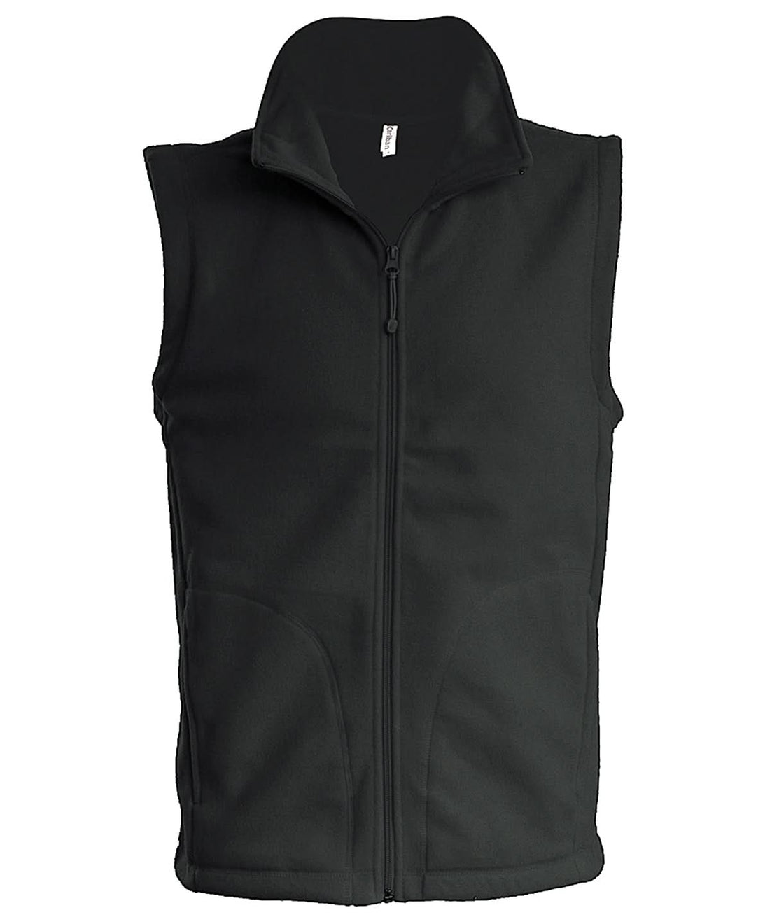 Kariban Luca mens microfleece gilet KB913 - Dark Grey - Customisable Bodywarmer