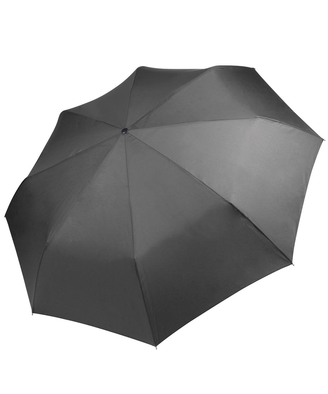 KiMood Foldable mini umbrella KI005 - Dark Grey One size - Customisable Umbrellas