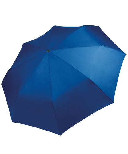 KiMood Foldable mini umbrella KI005 - Royal Blue One size - Customisable Umbrellas