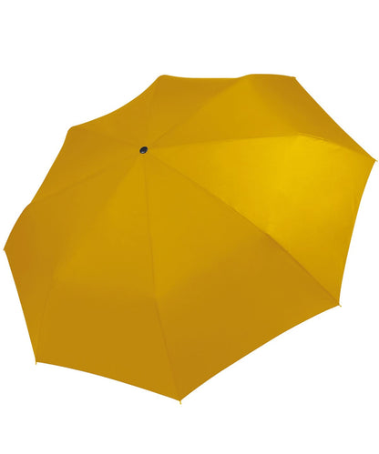 KiMood Foldable mini umbrella KI005 - True Yellow One size - Customisable Umbrellas