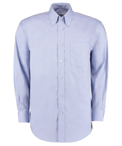 Kustom Kit Corporate Oxford Shirt Long Sleeve KK105 - Light Blue* - Customisable Shirts