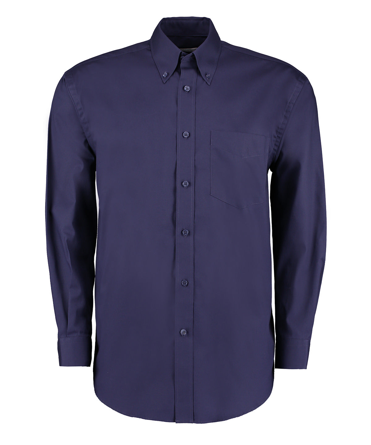 Kustom Kit Corporate Oxford Shirt Long Sleeve KK105 - Midnight Navy - Customisable Shirts