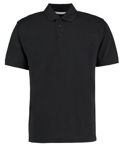 Kustom Kit Klassic Polo with Superwash® 60°C KK403 - Black*Ü - Customisable Polo Shirts