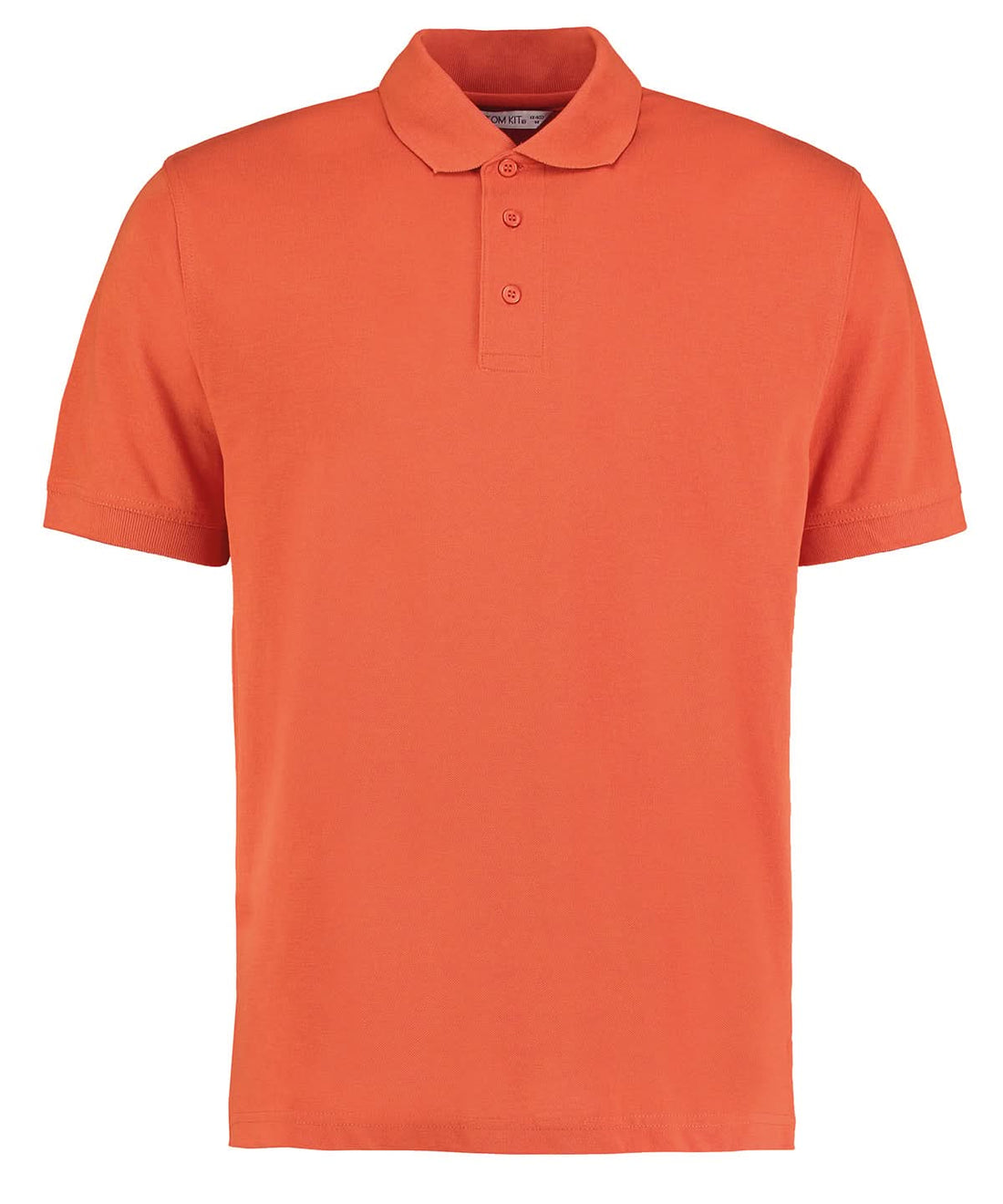Kustom Kit Klassic polo with Superwash 60C classic fit Burnt Orange KK403 - Burnt Orange - Customisable Polos