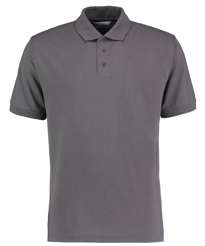 Kustom Kit Klassic Polo with Superwash® 60°C KK403 - Charcoal* - Customisable Polo Shirts