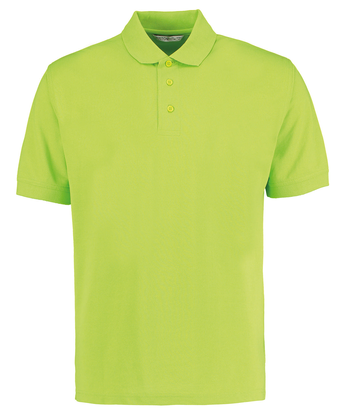 Kustom Kit Klassic Polo with Superwash® 60°C KK403 - Lime* - Customisable Polo Shirts