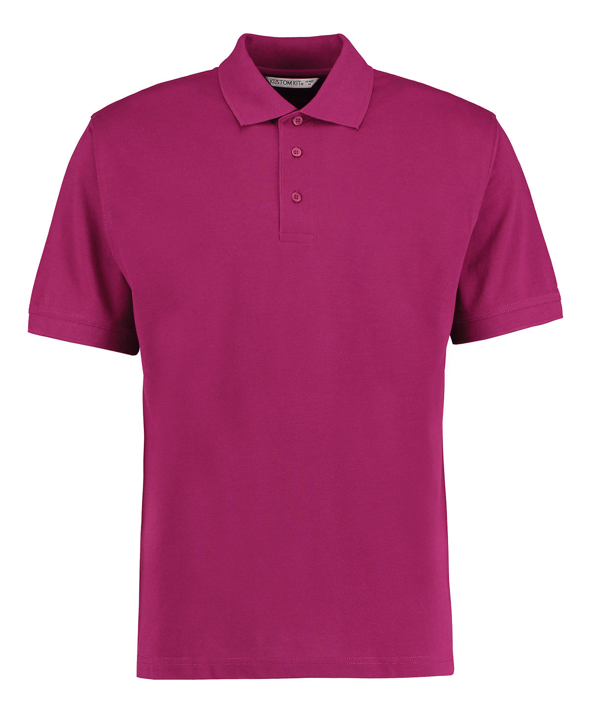 Kustom Kit Klassic Polo with Superwash® 60°C KK403 - Magenta - Customisable Polo Shirts