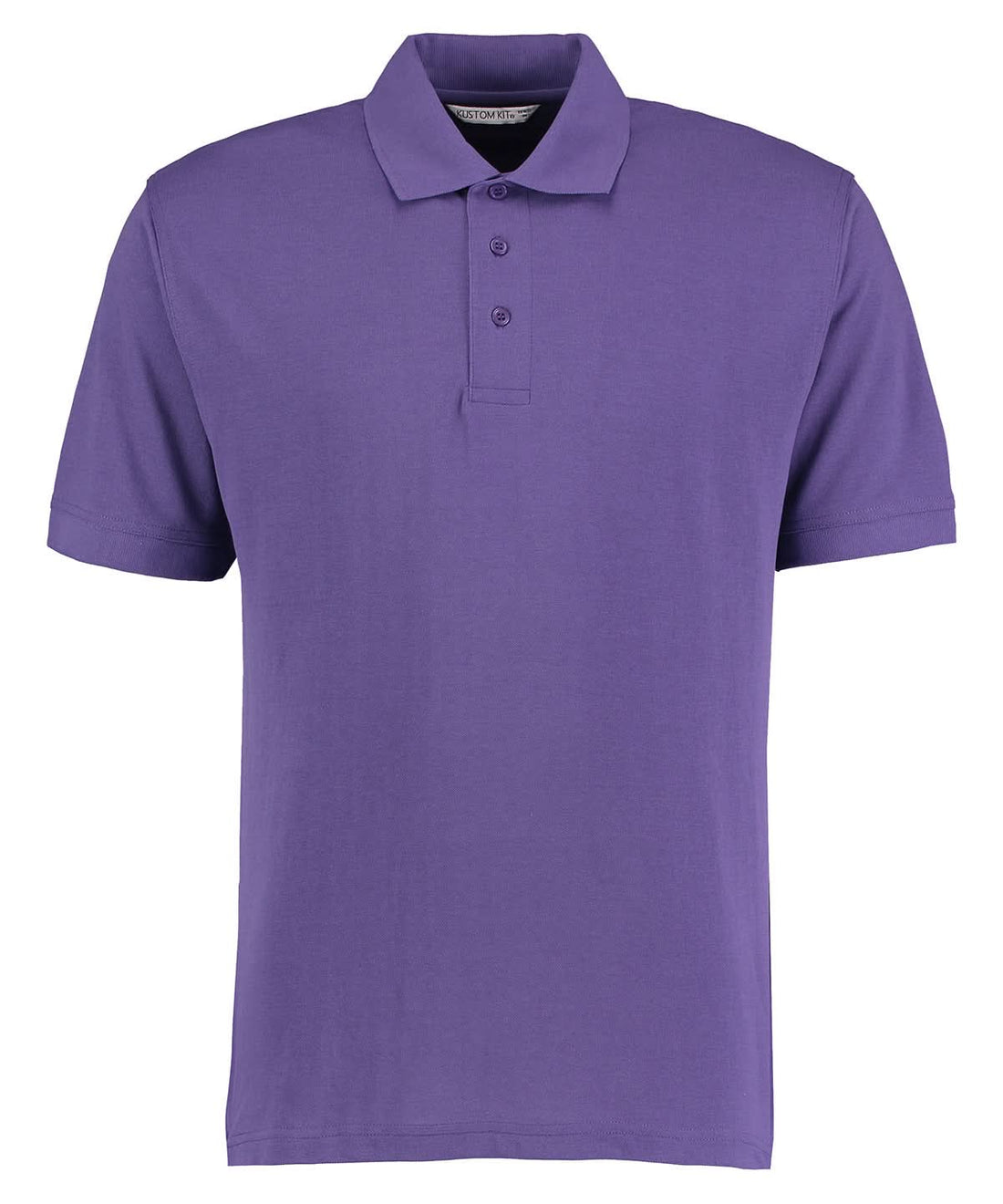 Kustom Kit Klassic polo with Superwash 60C classic fit Purple KK403 - Purple - Customisable Polos