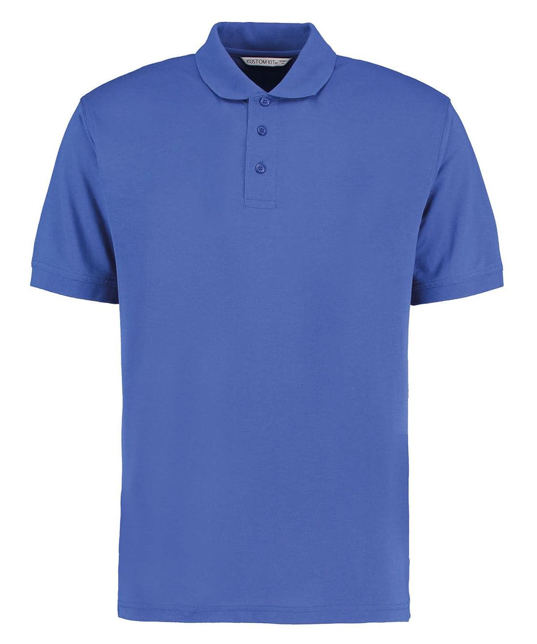 Kustom Kit Klassic polo with Superwash 60C classic fit Royal KK403 - Royal - Customisable Polos