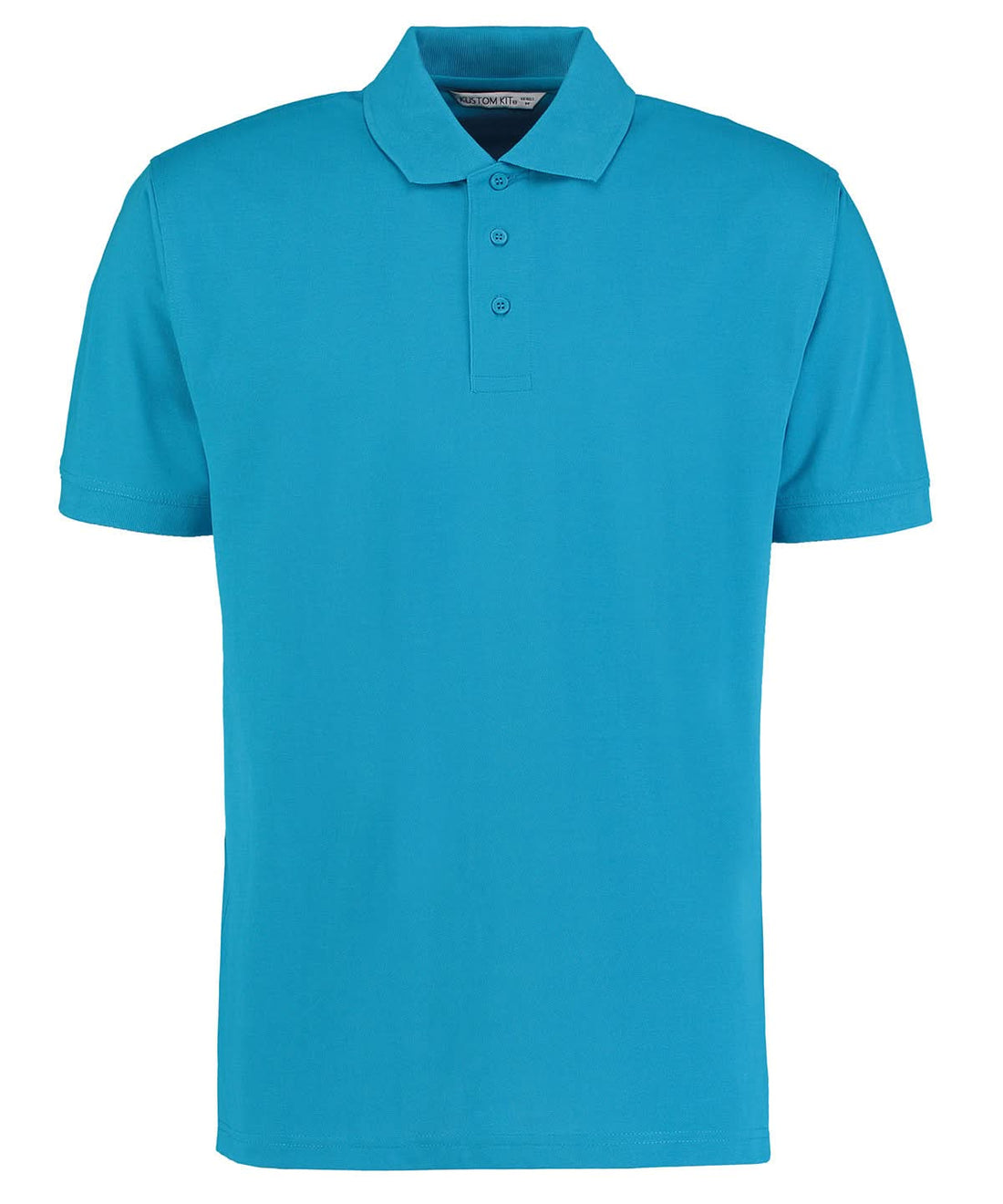 Kustom Kit Klassic polo with Superwash 60C classic fit Turquoise KK403 - Turquoise - Customisable Polos