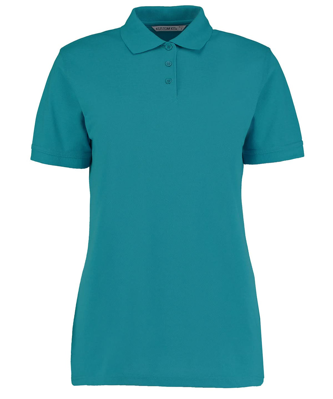 Kustom Kit Klassic polo womens with Superwash 60C classic fit Jade KK703 - Jade - Customisable Polos