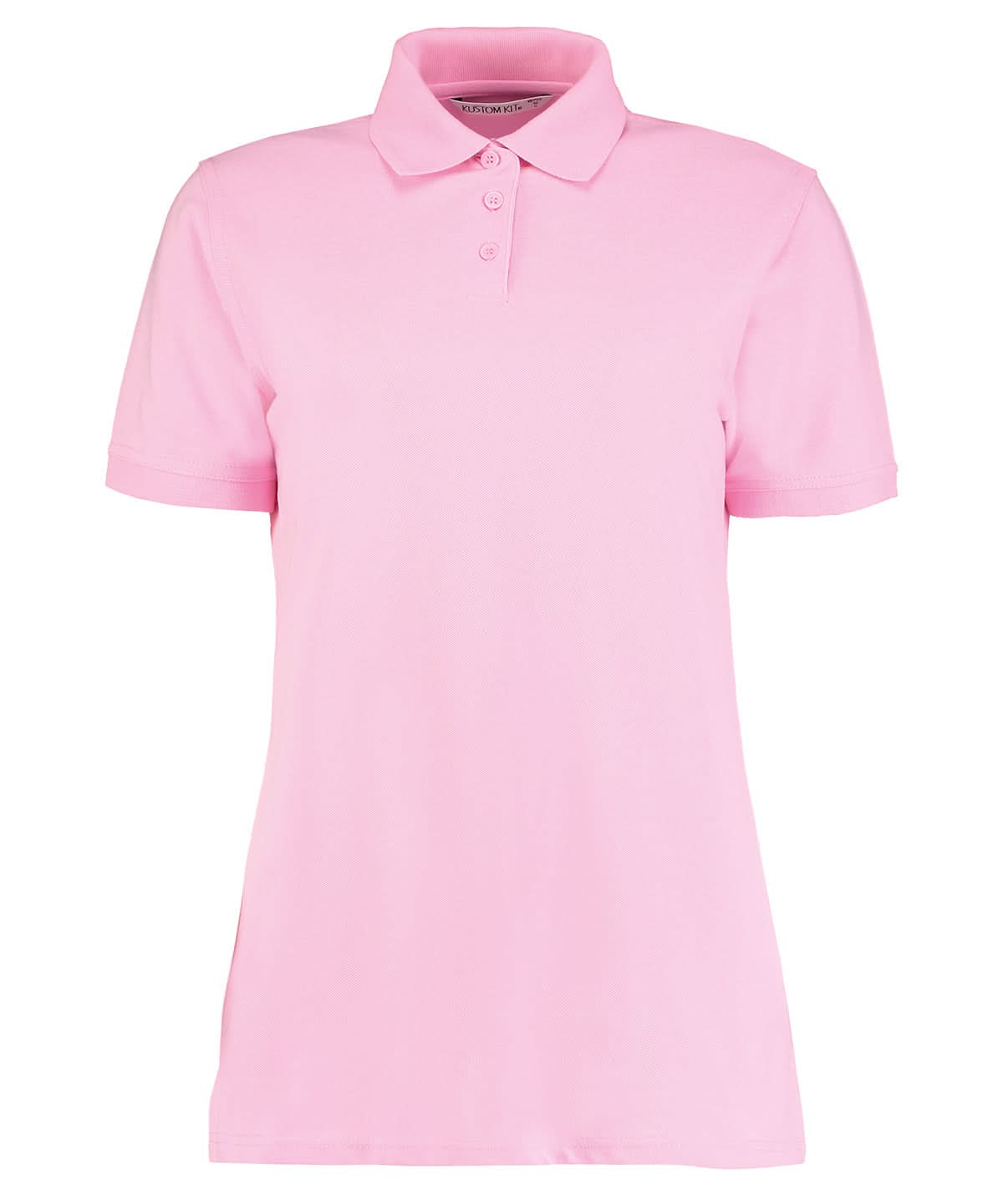 Kustom Kit Klassic polo womens with Superwash 60C classic fit Pink KK703 - Pink - Customisable Polos