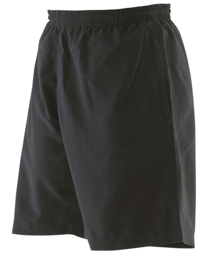 Finden &amp; Hales Finden Hales Microfibre shorts LV830 - Black - Customisable Shorts