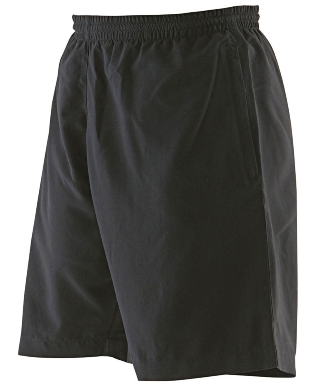 Finden &amp; Hales Finden Hales Womens microfibre shorts LV831 - Black - Customisable Shorts