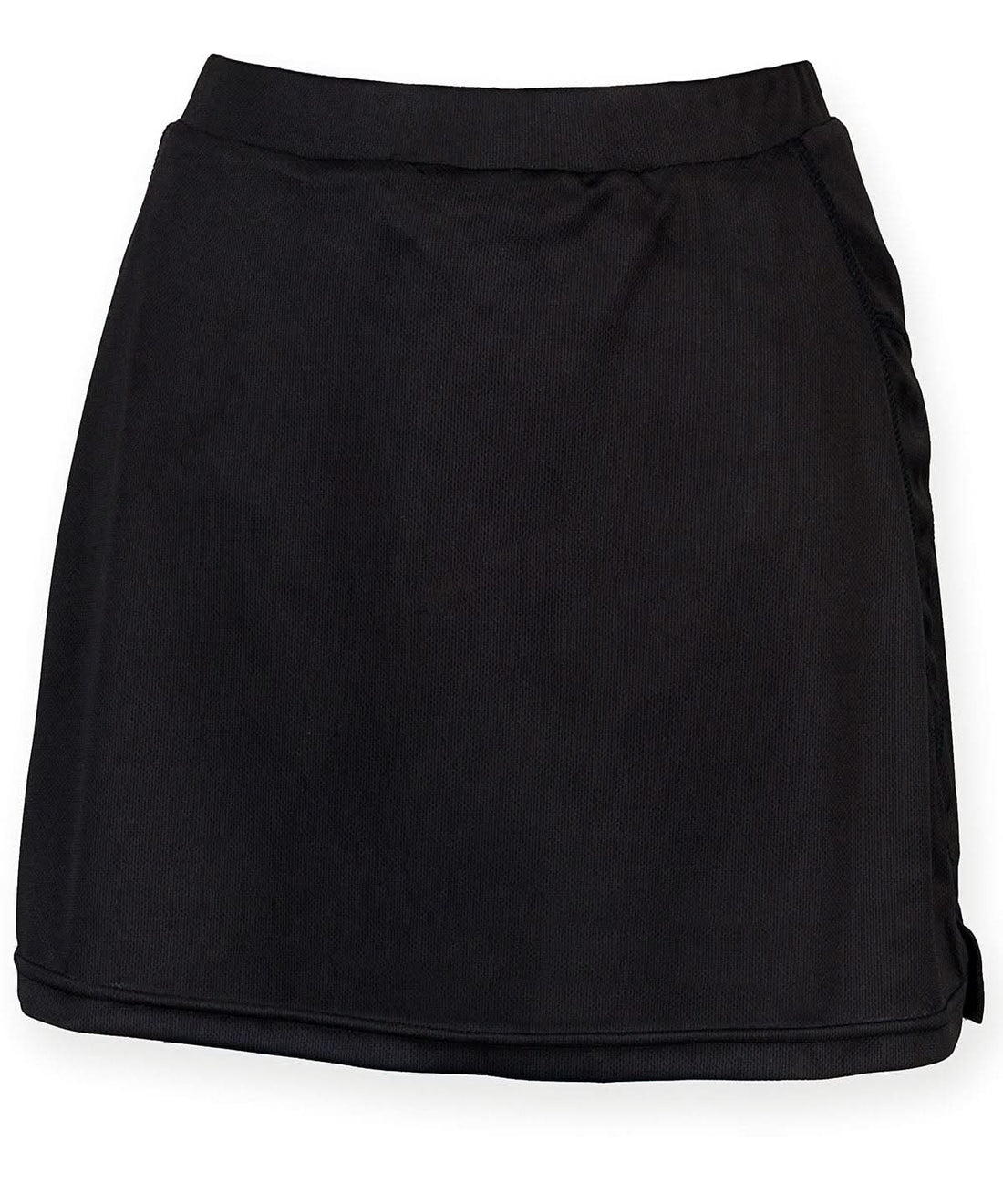Finden &amp; Hales Finden Hales Womens skort with wicking finish LV833 - Black - Customisable Skorts