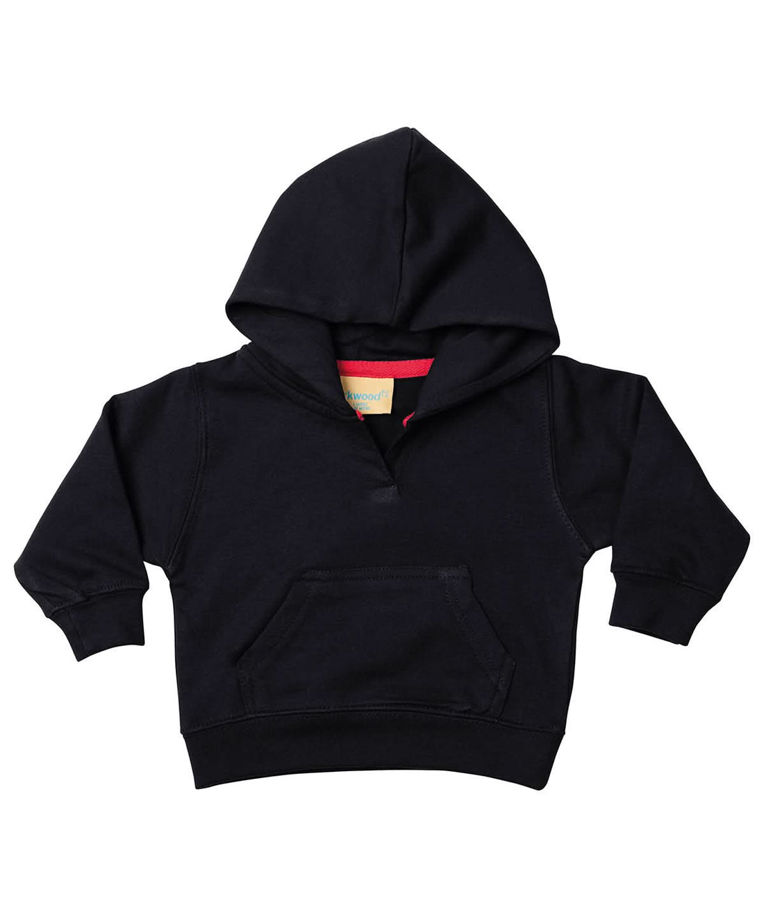 Larkwood Toddler Hooded Sweatshirt With Kangaroo Pocket LW02T - Black - Customisable Sweatshirts