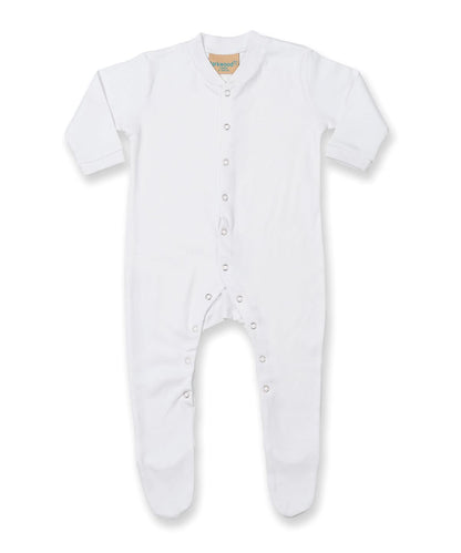 Larkwood Sleepsuit LW50T - White - Customisable Sleepsuits