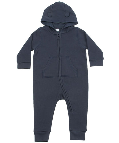 Larkwood Fleece All In One lw70t - Navy - Customisable Onesies