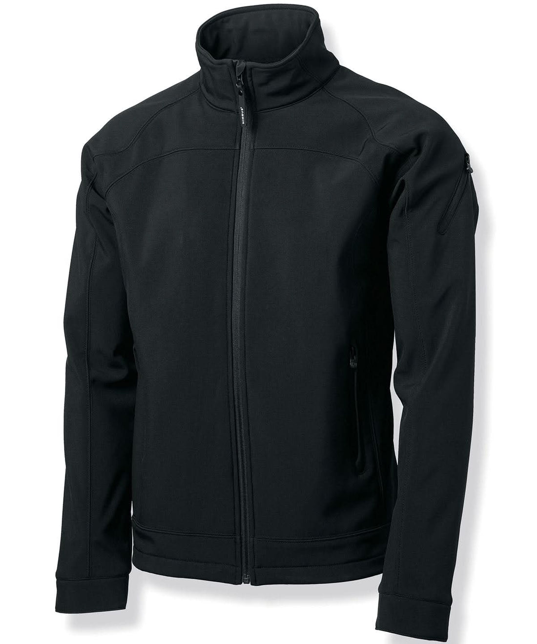 Nimbus Duxbury fashionable performance softshell jacket NB30M - Black - Customisable Softshell Jacket