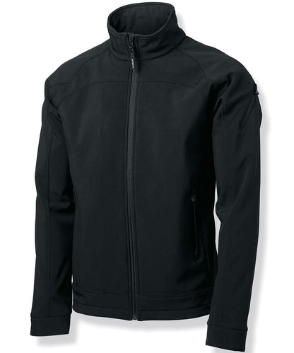 Nimbus Duxbury fashionable performance softshell jacket NB30M - Black - Customisable Softshell Jacket