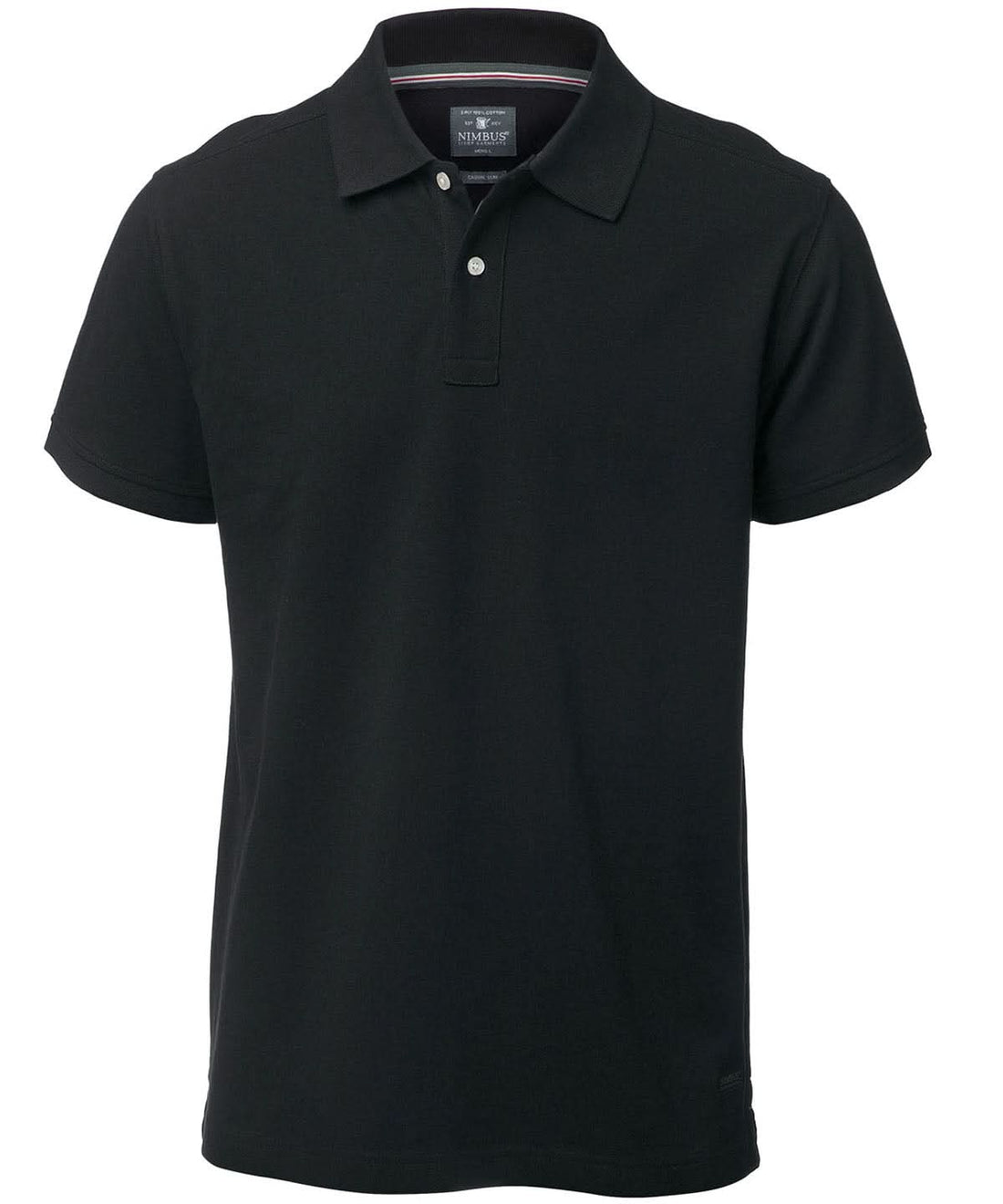 Nimbus Yale the luxurious classic polo NB37M - Black - Customisable Polos