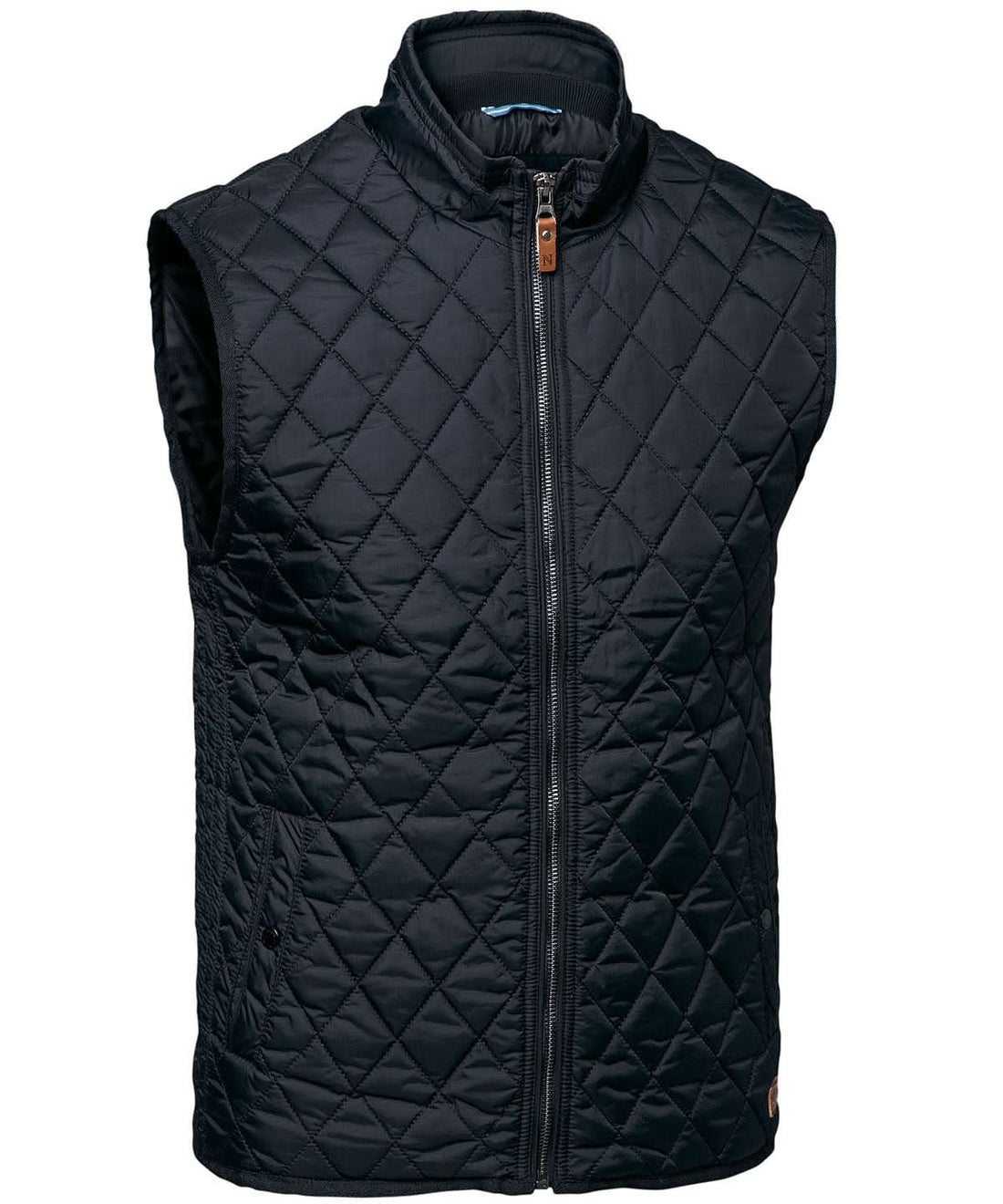 Nimbus Camden diamond quilted gilet NB46M - Midnight Blue - Customisable Gilets &amp; Body Warmers