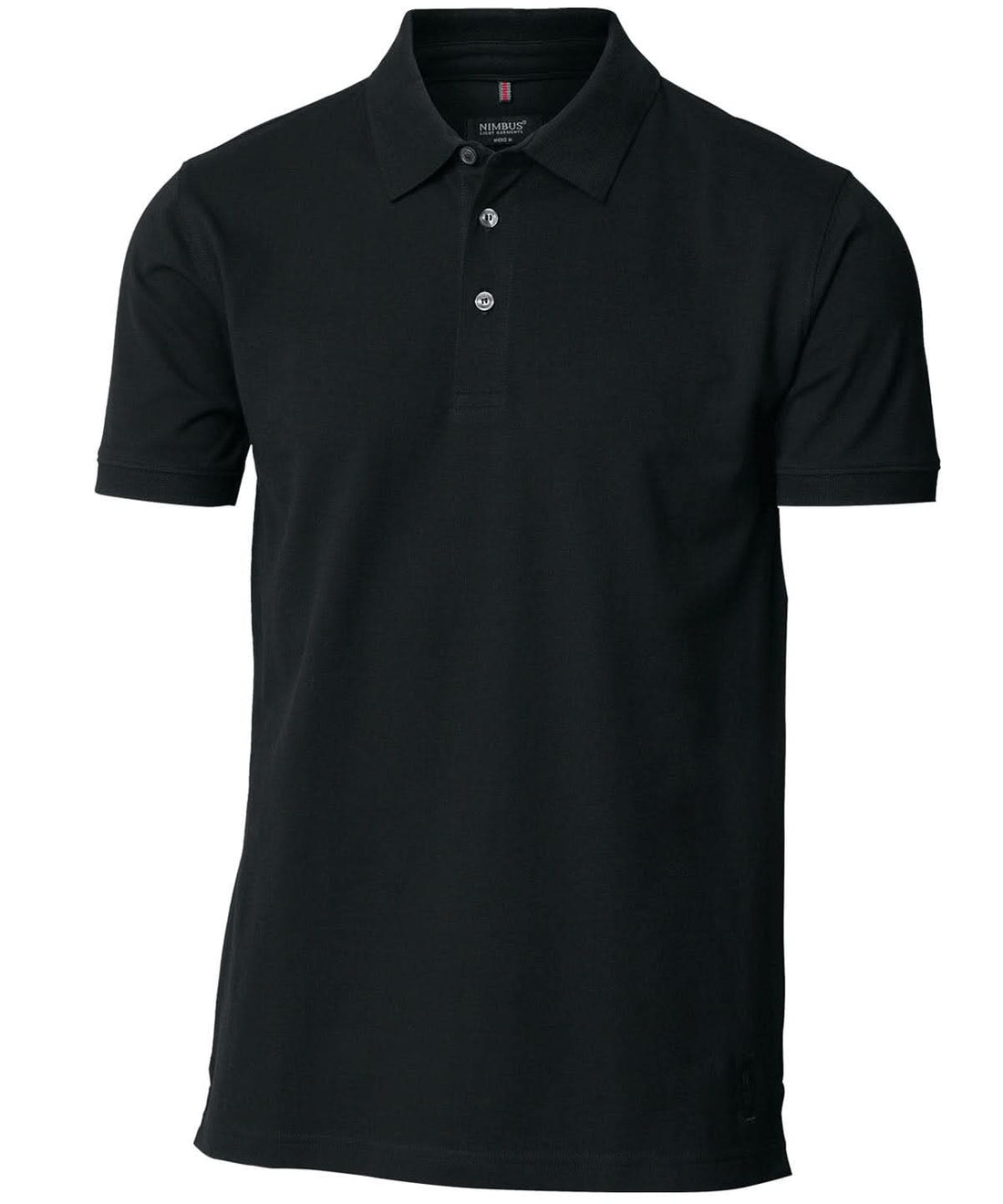 Nimbus Harvard classic stretch deluxe polo NB52M - Black - Customisable Polos