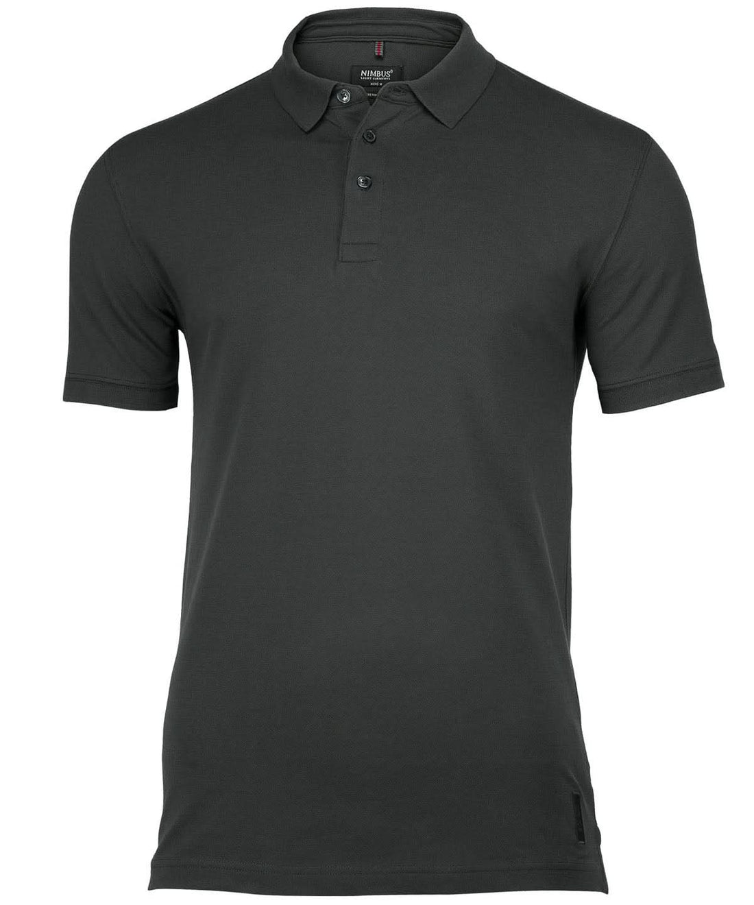 Nimbus Harvard classic stretch deluxe polo NB52M - Charcoal - Customisable Polos