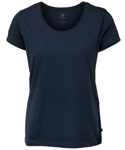 Nimbus Womens Montauk the Essential Short Sleeve tee NB73F - Navy - Customisable T-Shirts