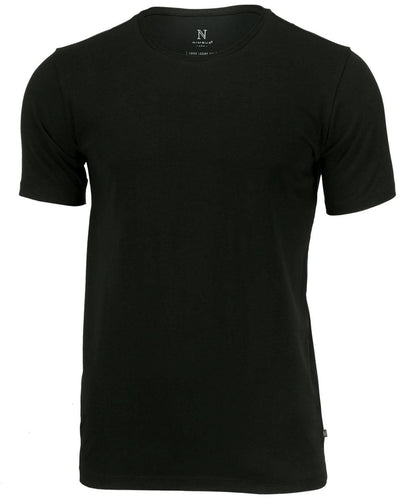 Nimbus Montauk the Essential Short Sleeve tee NB73M - Black - Customisable T-Shirts