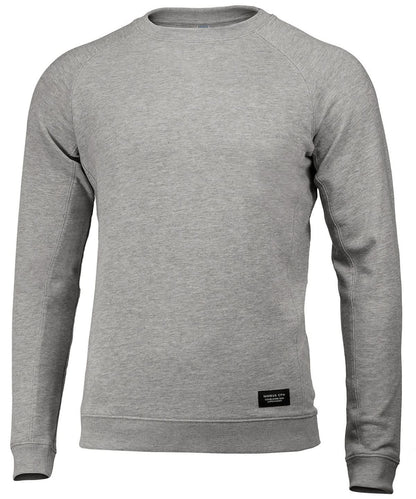 Nimbus Newport luxury lightweight crewneck NB87M - Grey Melange - Customisable Sweatshirts