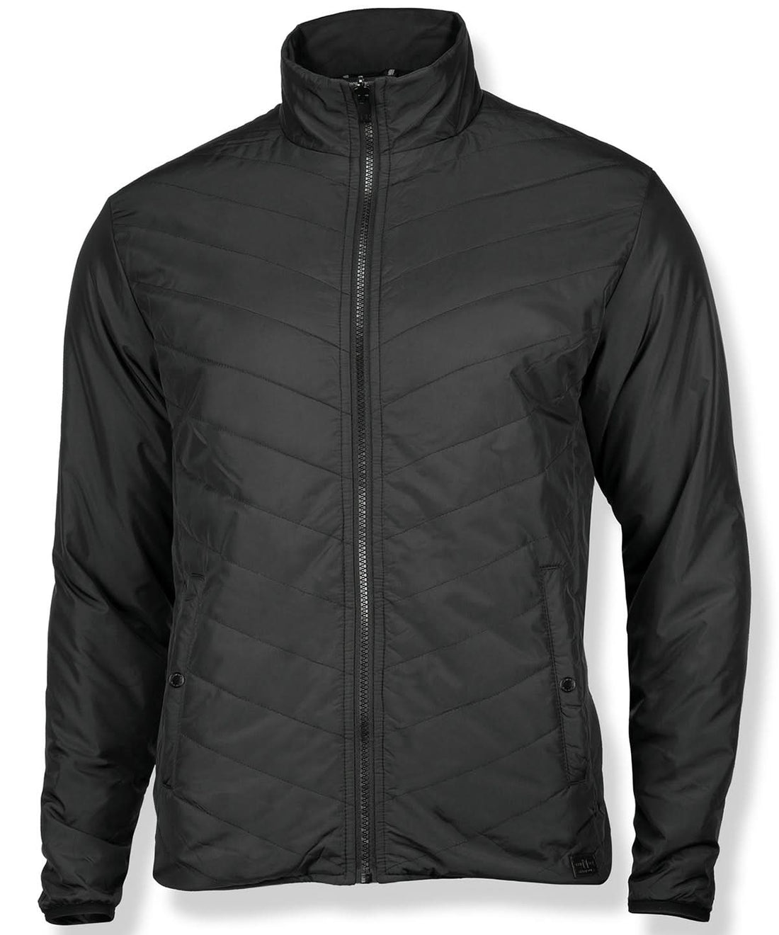 Nimbus Kendrick fashionable quilted jacket NB90M - Charcoal - Customisable Jackets