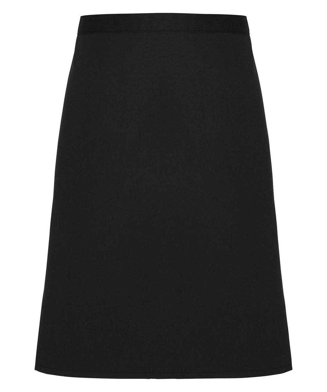 Premier Cotton waist apron organic and Fairtrade certified PR114 - Black One size - Customisable Apron