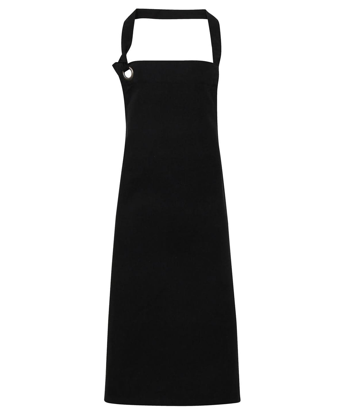 Premier Calibre heavy cotton canvas bib apron PR130 - Black One size - Customisable Apron